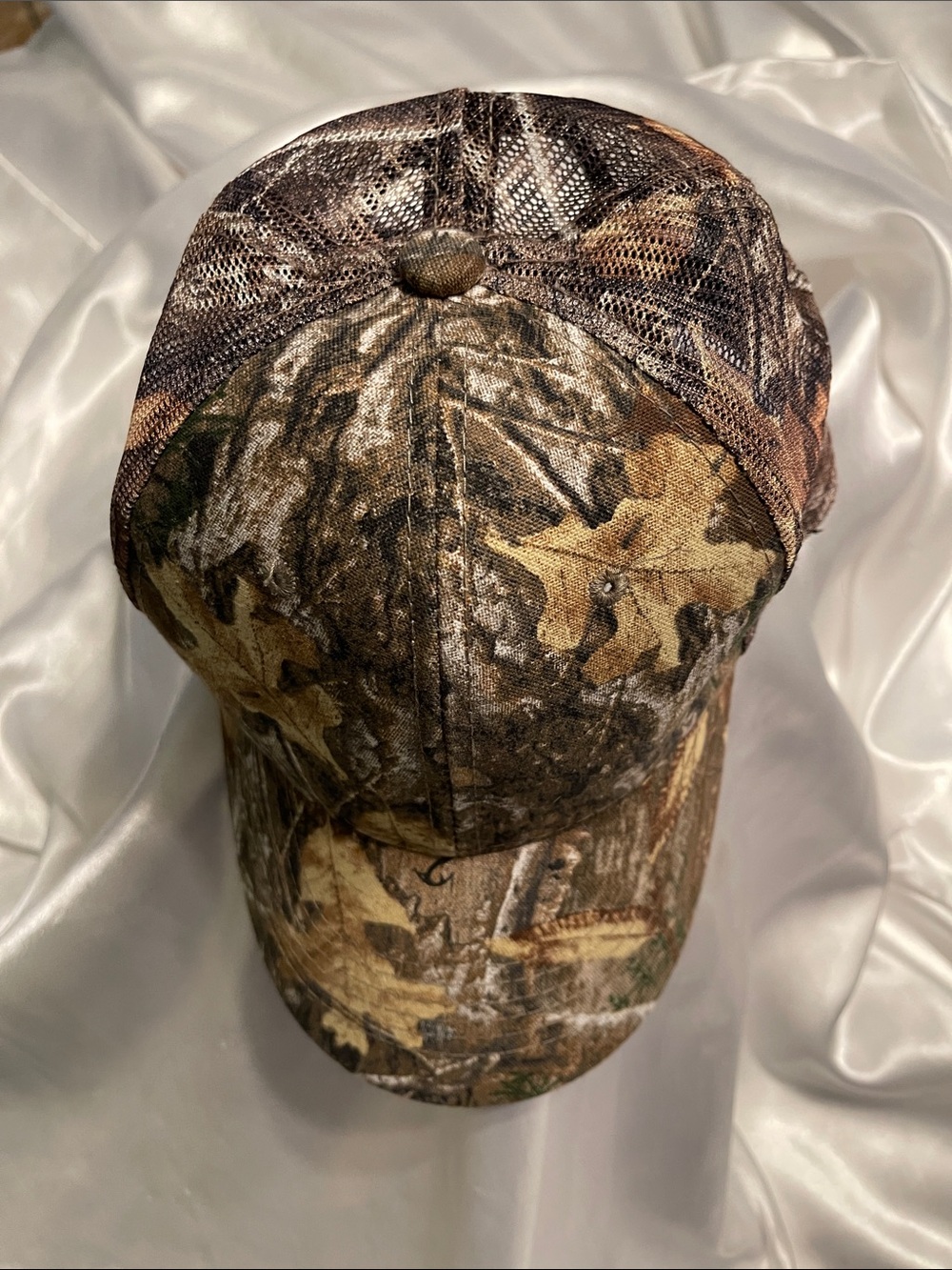 Signature Brown and Black Mesh Baseball Cap